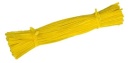 Druciki kreatywne ciepło żółty - 5 paczek po 100szt.